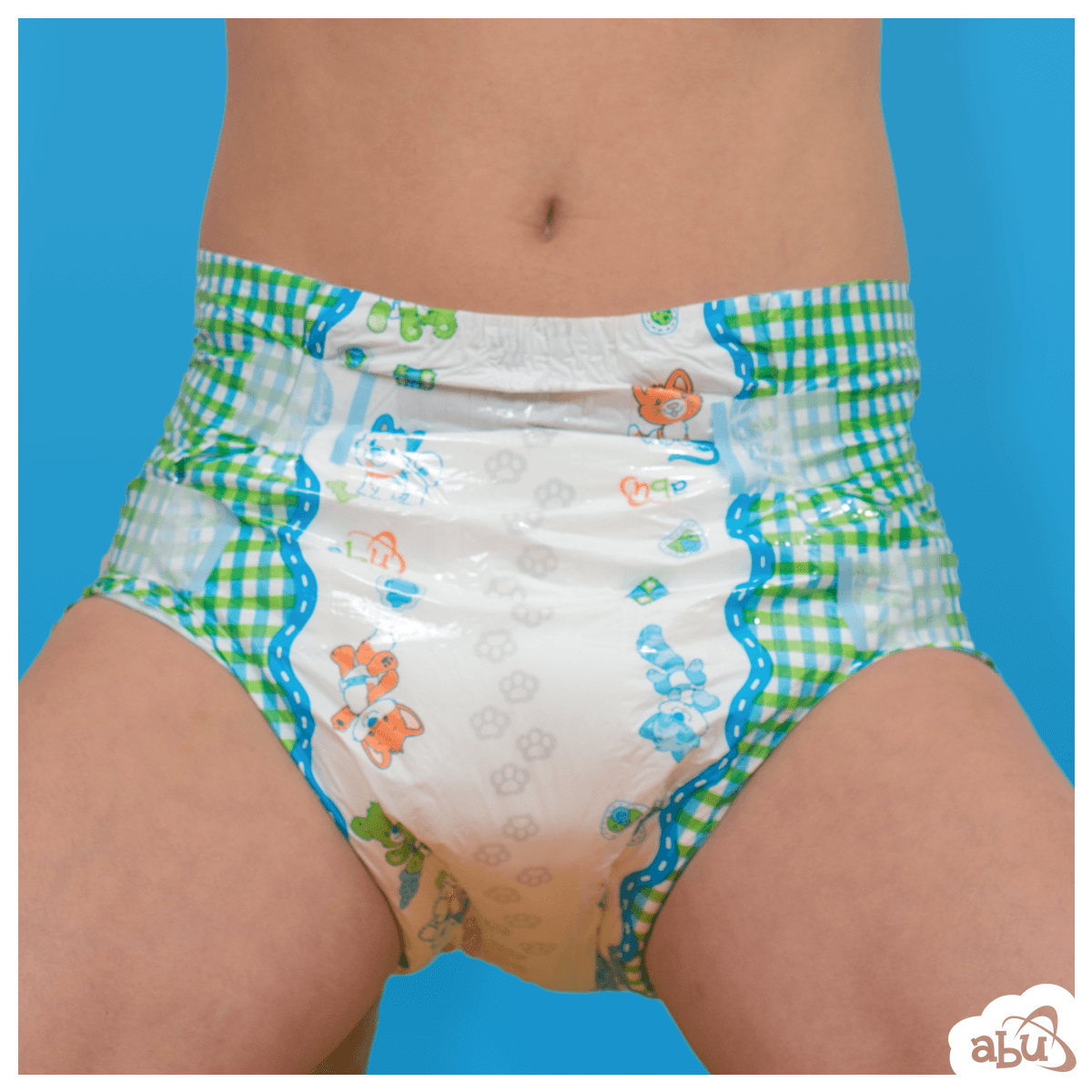 ABDL Adult Baby Diaper Style Woman Panties Little Bunny 